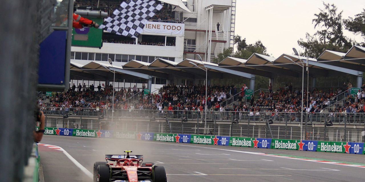 Carlos Sainz se lleva el GP de México; ‘Checo’ Pérez termina en el último lugar
