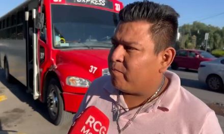 Chofer de la ruta Exprés junta víveres para ayudar a sus paisanos del estado de Guerrero