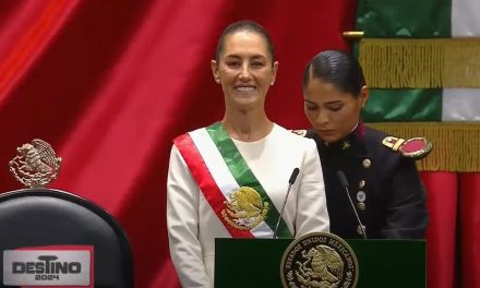 Claudia Sheinbaum rinde protesta commo presidenta de México
