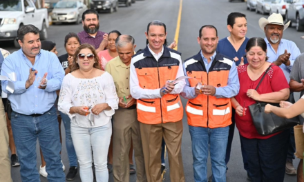 Entregan obra de pavimentación en la colonia Santa Teresa
