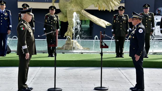 Asume Hernán Cortés Hernández el mando interino de la Guardia Nacional