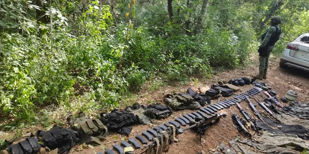 Seis muertos tras enfrentamiento armado en Culiacán; Ejército decomisa armamento y vehículos