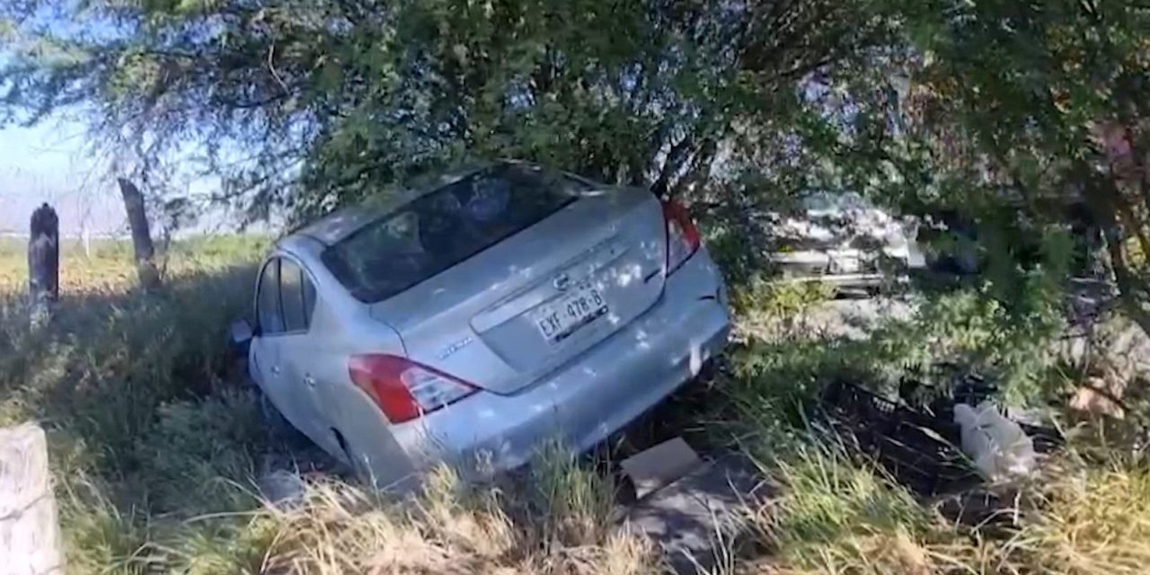 Mujer termina lesionada tras accidente en Libramiento OFT