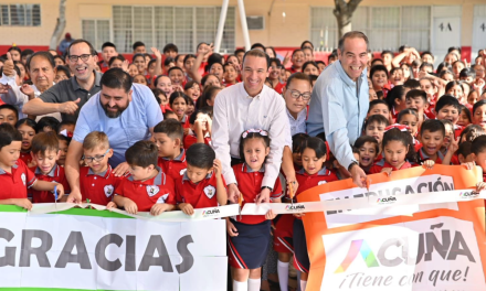 Supera Acuña 55 millones de pesos de inversión en el sector educativo