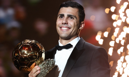 Rodri se lleva el Balón de Oro como el mejor futbolista del mundo