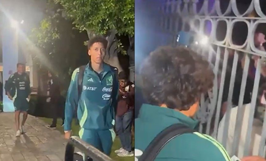¿Divorcio entre el Tri y Fanáticos? Llegan a Puebla y solamente un jugador se paró a saludar a los aficionados