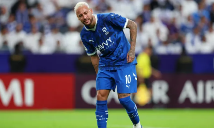 Neymar estará fuera 4 semanas por nueva lesión con el Al Hilal
