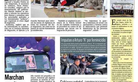 Portada RCG Carbonífera [18 de noviembre de 2024] Preparan el plan de contención migratoria en Coahuila; promueven la lectura en bibliotecas y más…