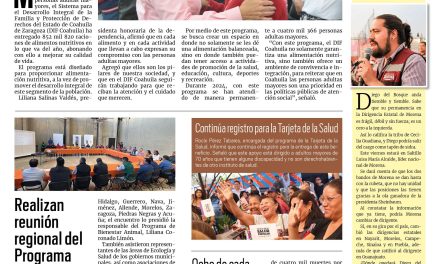 Portada RCG Fronteriza [19 de noviembre de 2024] DIF Coahuila brinda atención a todos los adultos mayores;  realizan en Acuña el Decimoprimer Circuito Coahuila de Voleibol y más…