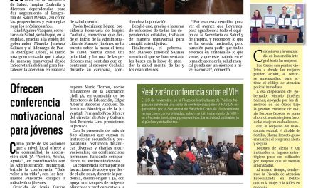 Portada RCG Fronteriza [23 de noviembre de 2024] Presentan avances del Gran Programa de Salud Mental en Coahuila; exhiben colección ‘Revolución’ de Héctor Barranco y más…