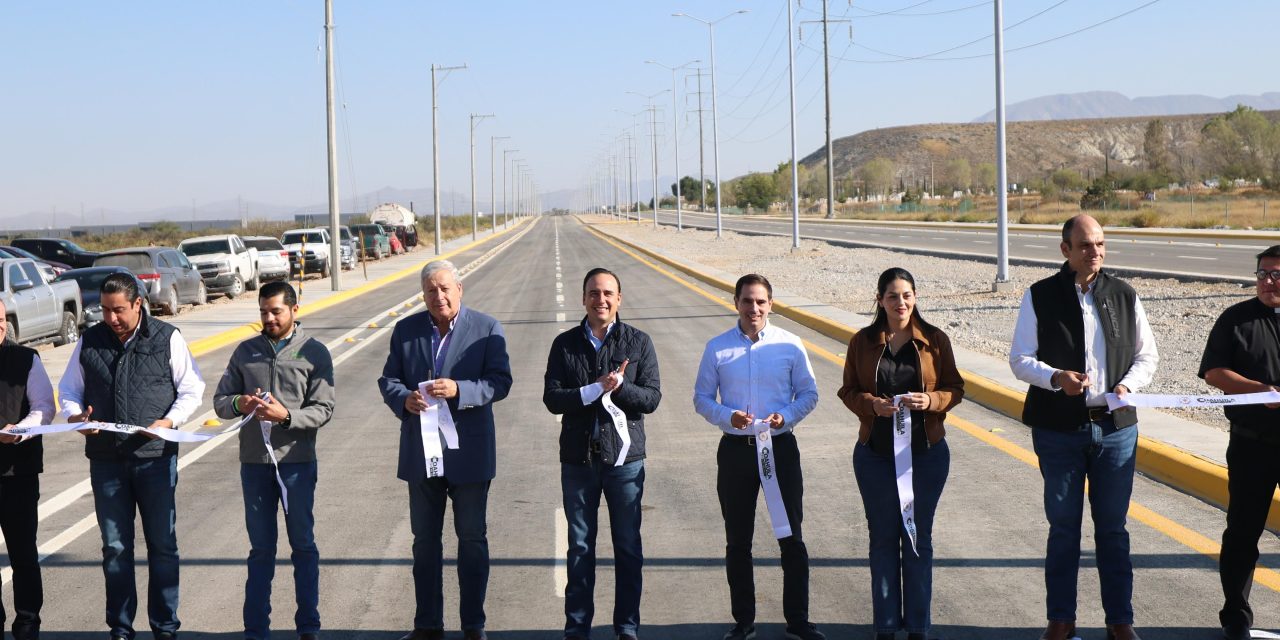 Con grandes obras, Coahuila tiene rumbo: Manolo Jiménez