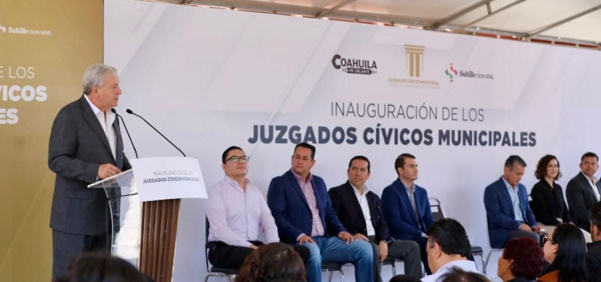 Inaugura Chema Fraustro Juzgados Cívicos Municipales