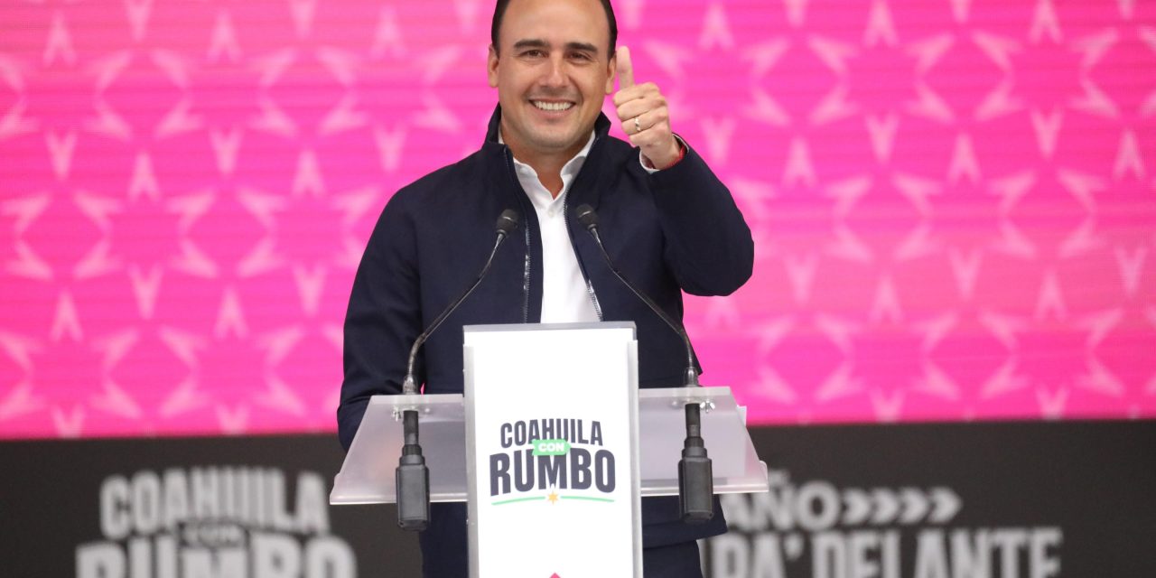 Coahuila tiene rumbo: Manolo Jiménez Salinas