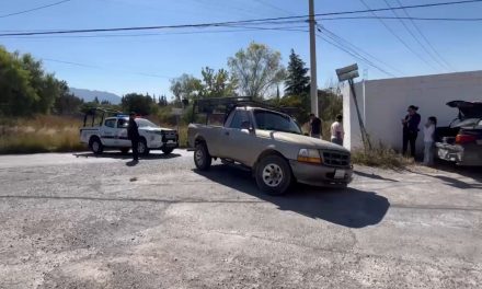 Se registra accidente vial en Lomas de Lourdes