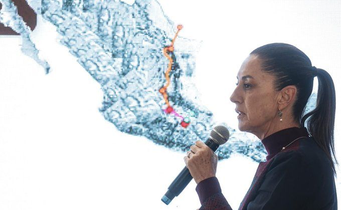 Claudia Sheinbaum defiende el Tren Maya: «Es un éxito»