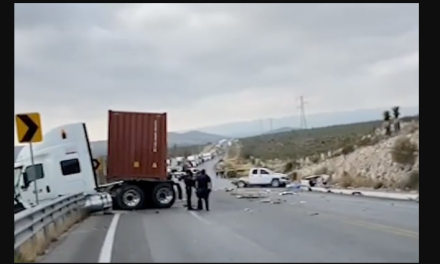 Cuatro fallecidos, entre ellos un bebé, en trágico accidente en carretera a Zacatecas