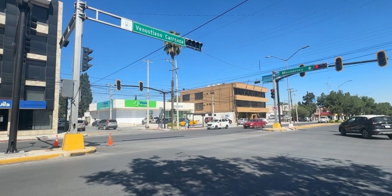 En dos semanas entrarían en funciones los semáforos inteligentes de Saltillo