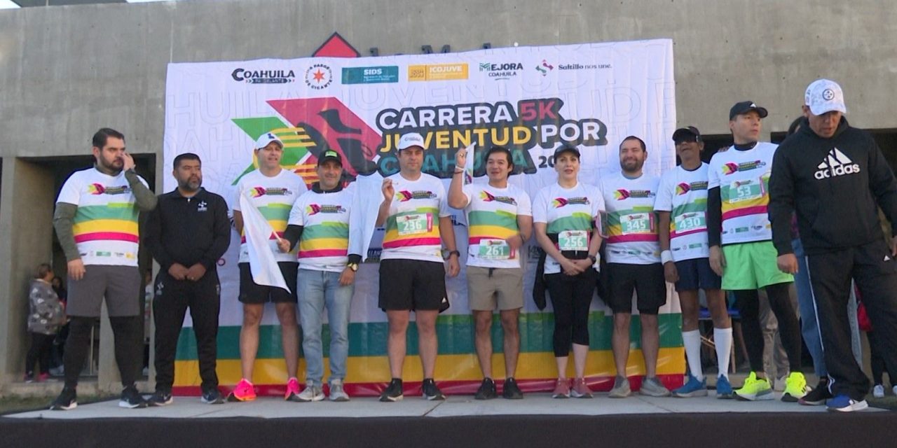 Éxito rotundo en la Carrera 5K  Juventud por Coahuila
