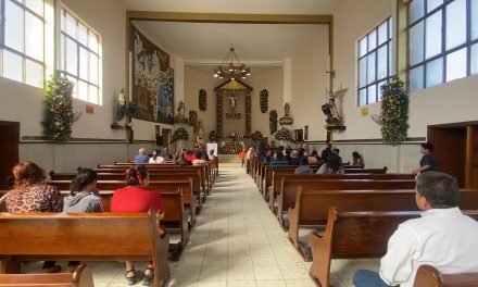 Se realiza la fiesta patronal en honor a Cristo Rey