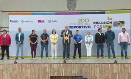 Llevan a cabo encuentro deportivo ‘La Inclusión Nos Une’ en Saltillo