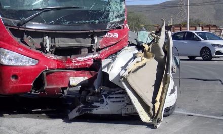 Muere estudiante de enfermería en Castaños en trágico accidente contra autobús de pasajeros