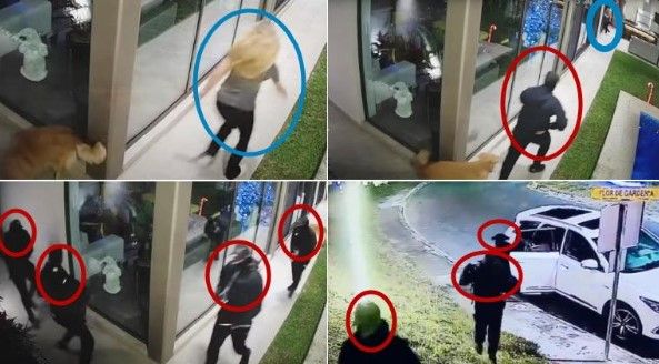 Encapuchados ingresan y causan pánico en residencia de Monterrey
