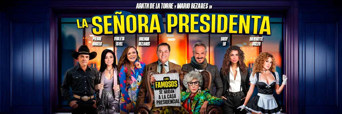 Llega ‘La Señora Presidenta’ a Saltillo con parte del Team Mar
