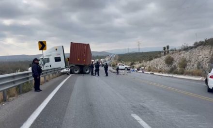Trágico accidente en la carretera a Zacatecas; mueren tres mujeres y una bebé
