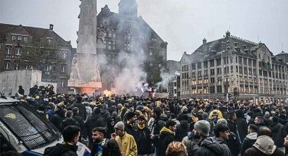 Netanyahu ordena envío de aviones de rescate a Holanda tras violencia contra hinchas israelíes en Ámsterdam
