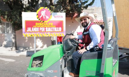 Da inicio Alberto Hurtado al programa ‘Jalando por Saltillo’