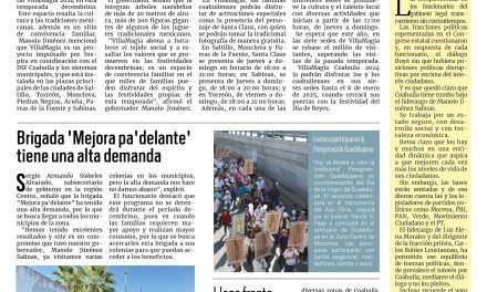 Portada RCG Centro [8 de diciembre de 2024] VillaMagia es un éxito en todas las regiones de Coahuila; Apoya DIF a 293 adultos mayores en abandono en la región Centro y más…