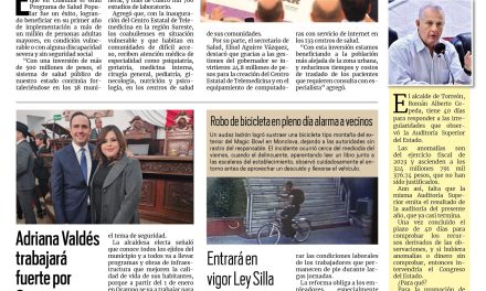Portada RCG Centro [28 de diciembre de 2024] Sobresale el Programa de Salud Popular de Coahuila; absorbe IMSS costo de 3 mil mdp por obreros de AHMSA y más…