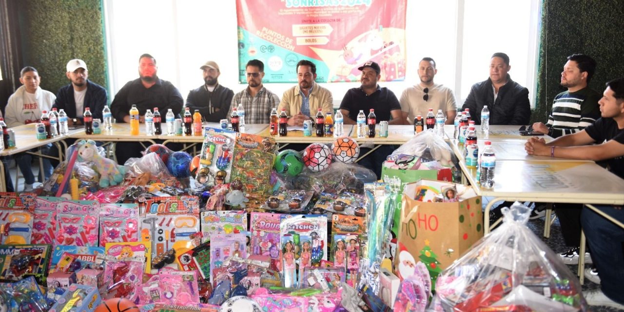 Reúnen cientos de juguetes con ‘Recolectando Sonrisas 2024’ en Torreón