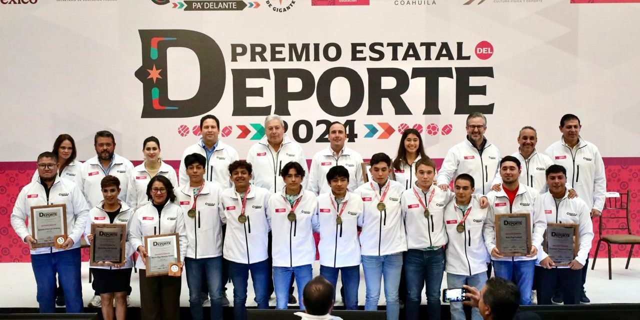 Entrega Manolo Jiménez Premio Estatal del Deporte
