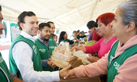 Beneficia Mercadito Mejora a cientos de familias en la entidad