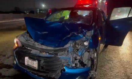 Aparatoso accidente en la carretera Zacatecas deja una vaca muerta