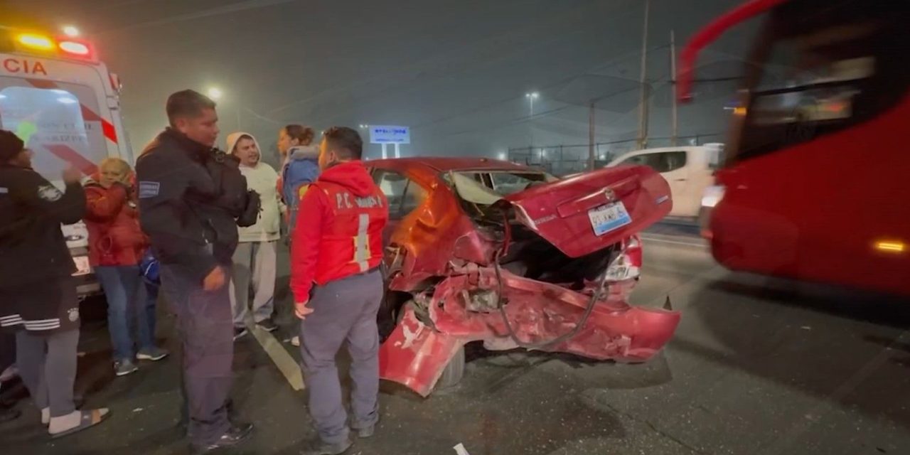 Ebrio protagoniza accidente en la carretera Saltillo – Monterrey