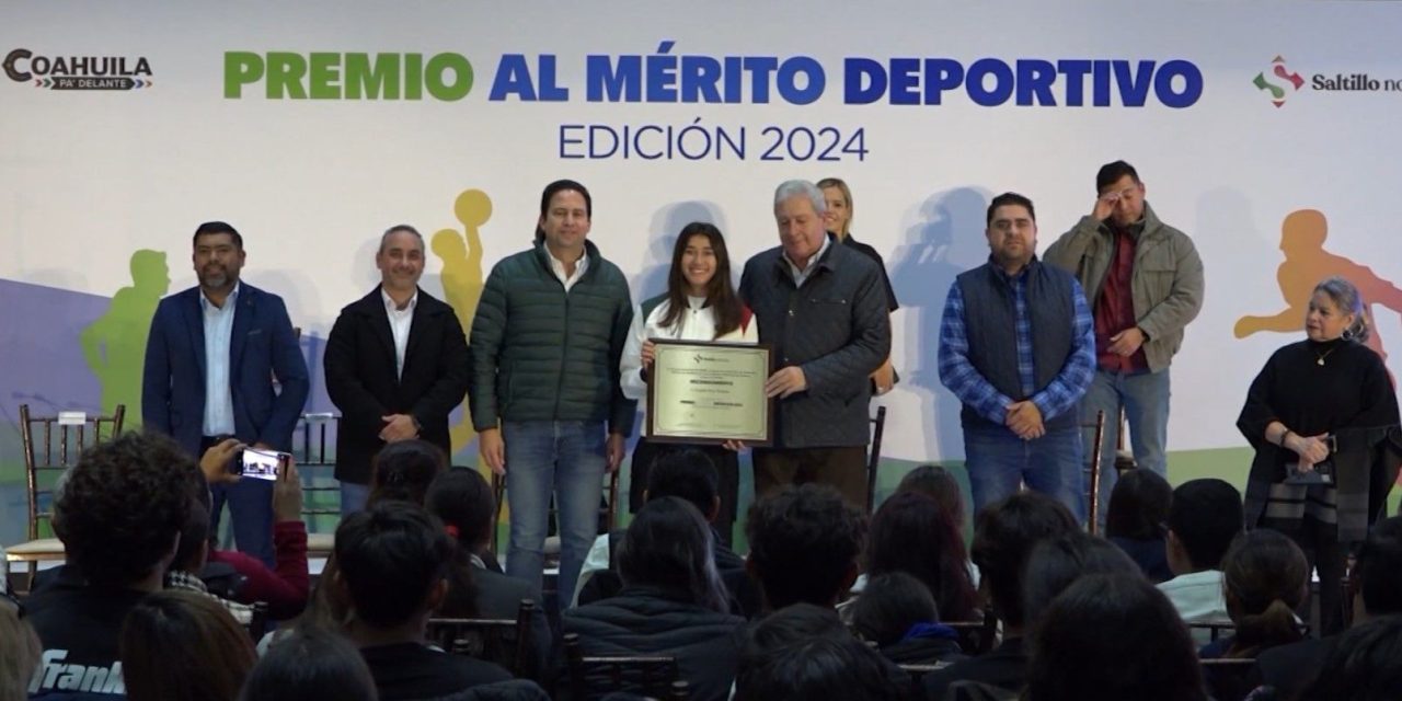 Entrega Alcalde Premio al Mérito Deportivo 2024