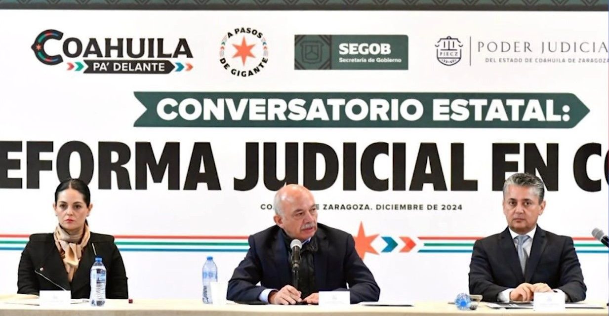 Inician foros para la reforma judicial en Coahuila
