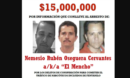 Estados Unidos eleva recompensa por ‘El Mencho’ a 15 millones de dólares