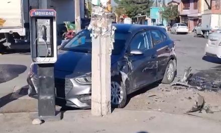 Mujer de la tercera edad protagoniza accidente