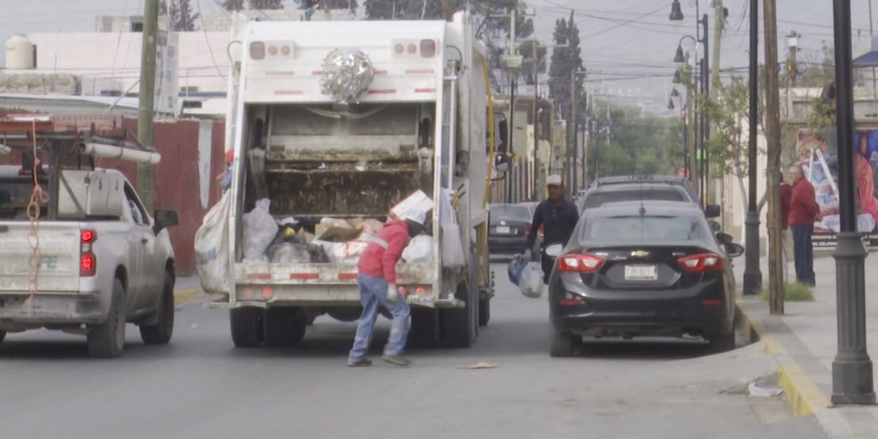 Nuevamente será suspendido el servicio ee recolección de basura este uno de enero en Saltillo