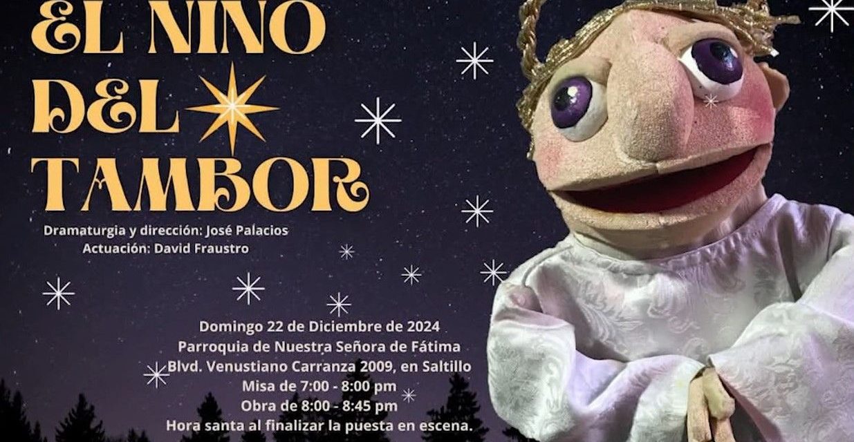 Presentarán el cuento El Niño del Tambor a beneficio de comunidades ejidales