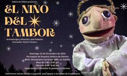 Presentarán el cuento El Niño del Tambor a beneficio de comunidades ejidales
