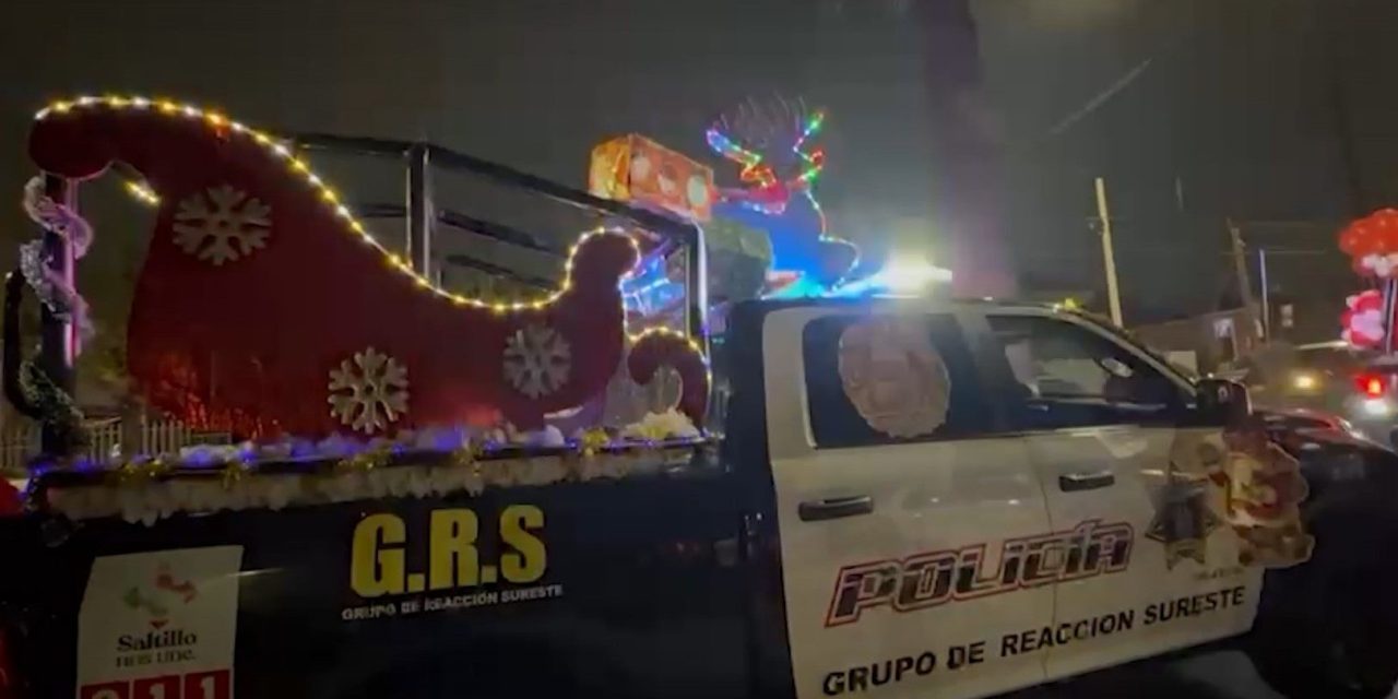 Será este viernes desfile navideño de la Comisaría de Seguridad de Saltillo