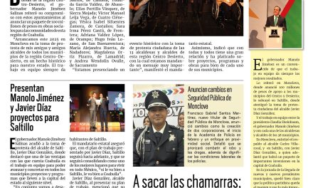 Portada RCG Centro [2 de enero de 2025]Toman protesta alcaldes y alcaldesas de la región Centro-Desierto; Designan a nuevo comandante regional de la Policía Estatal y más…