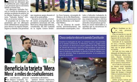 Portada RCG Centro [20 de enero de 2025] Carlos Villarreal coordina acciones del Operativo Invierno; apuntan vecinos del sur de Monclova problemas de recolección de basura y más…