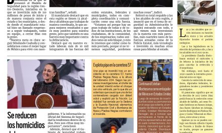 Portada RCG Fronteriza [29 de enero de 2025] Fortalecen Modelo de Seguridad en la región Centro-Desierto; Gobierno de Acuña realiza brigada ‘Por amor a tu escuela’  y más…