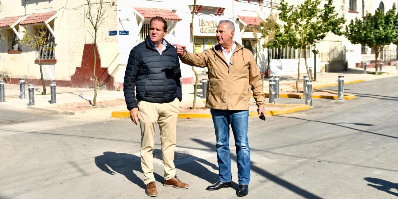 Alcalde de Torreón supervisa la obra del Corredor Matamoros