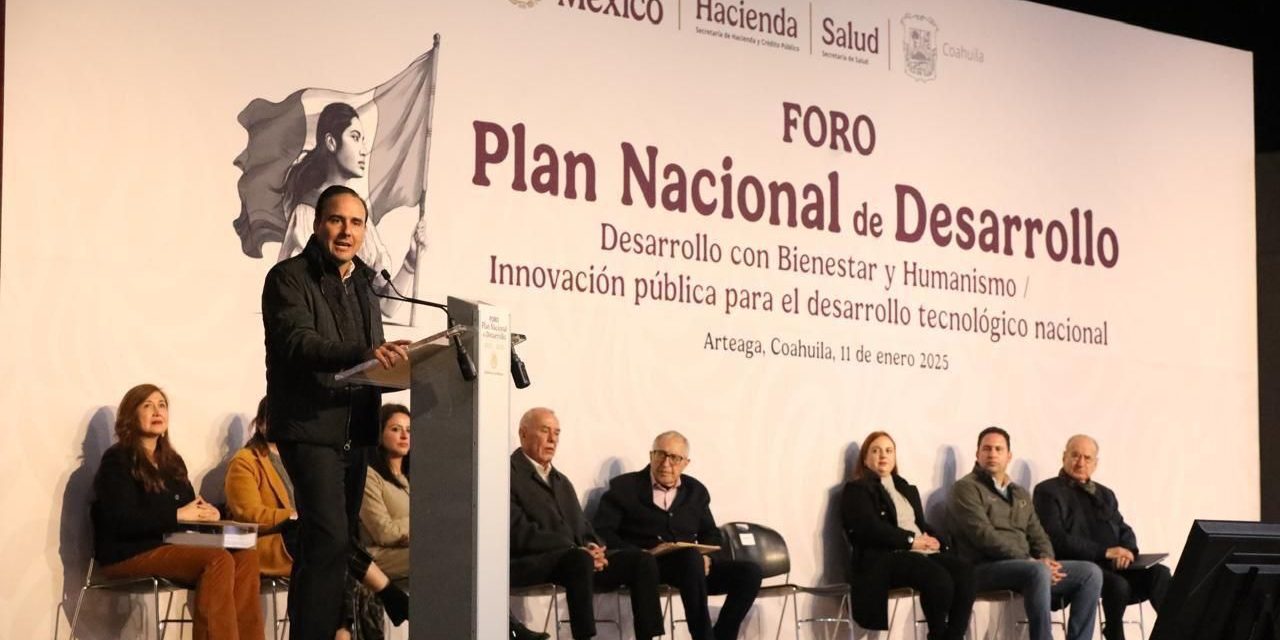 Realizan con éxito foros del Plan Nacional en Coahuila